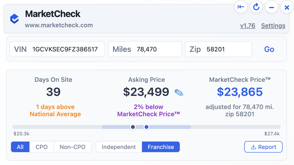 ส่วนต่อขยายของ MarketCheck Chrome - คู่มือการใช้ชีวิตแบบสดและตลาดเชิงลึกของคุณ media 2