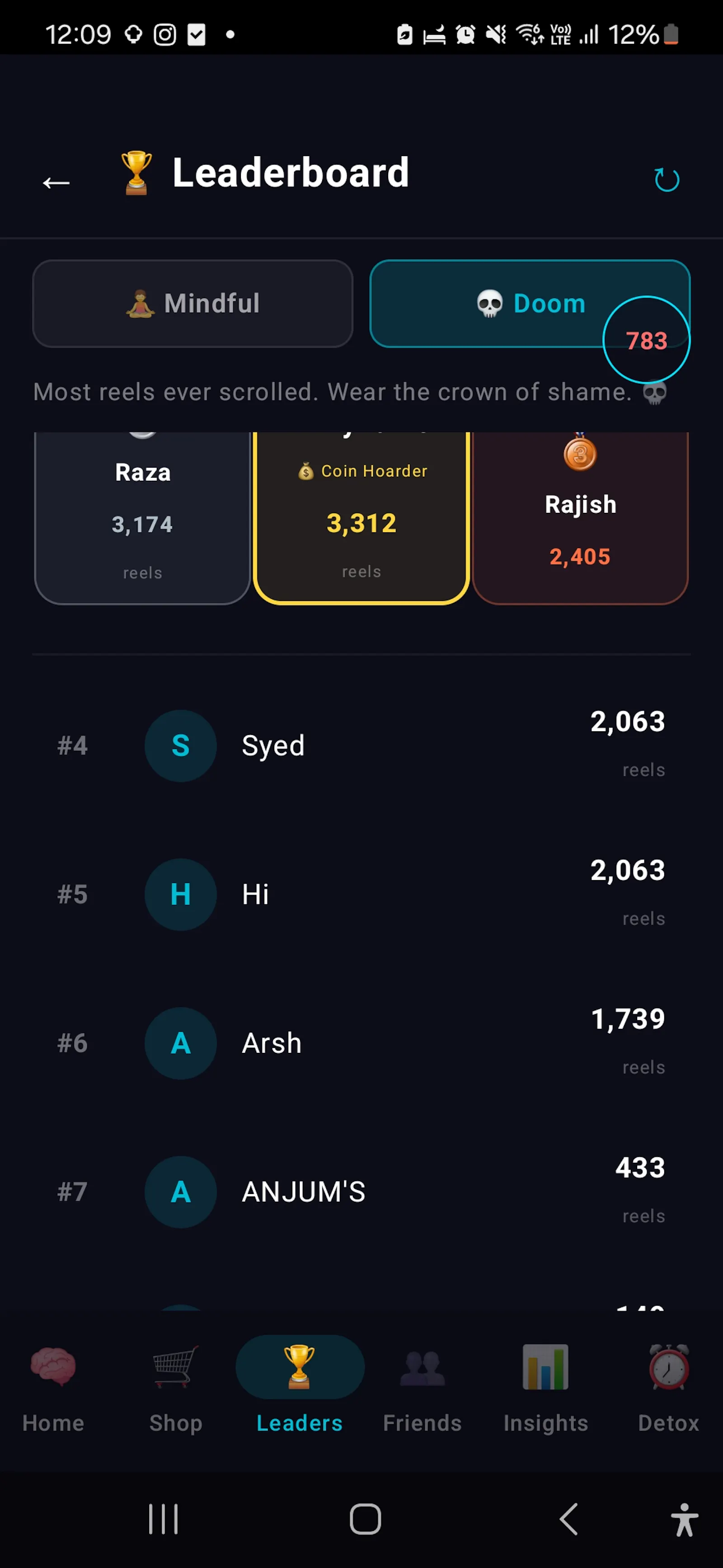 Reelax - Scroll tracker screenshot 3
