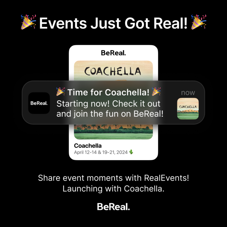 startuptile BeReal. 3.0-Your daily dose of real life. Now with Events & Roulette.