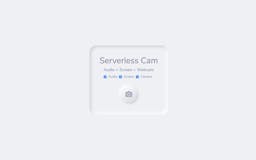 Serverless Cam media 1