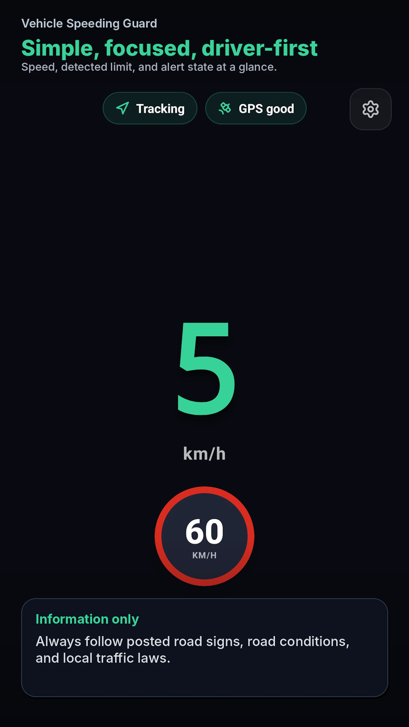 Vehicle Speeding Guard screenshot 9