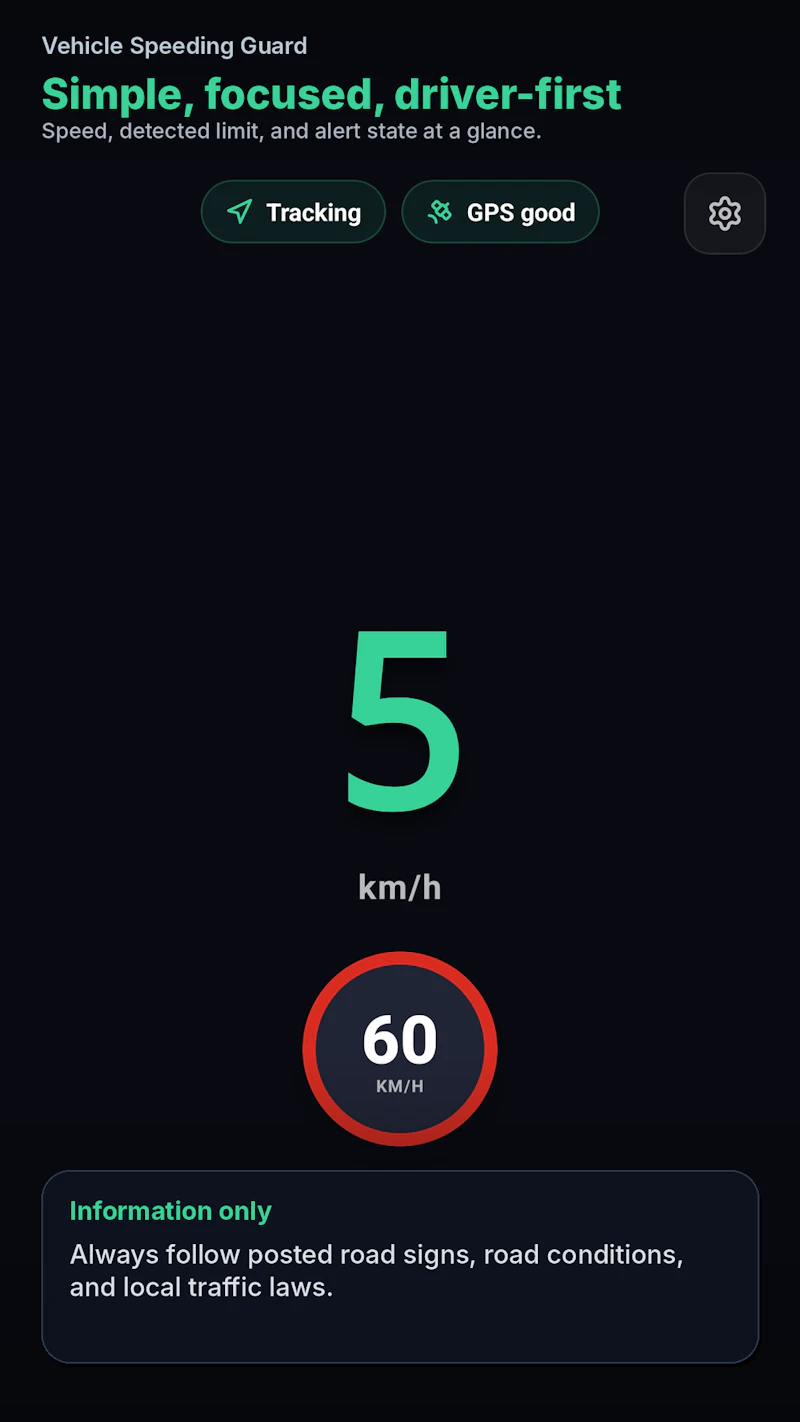Vehicle Speeding Guard screenshot 9