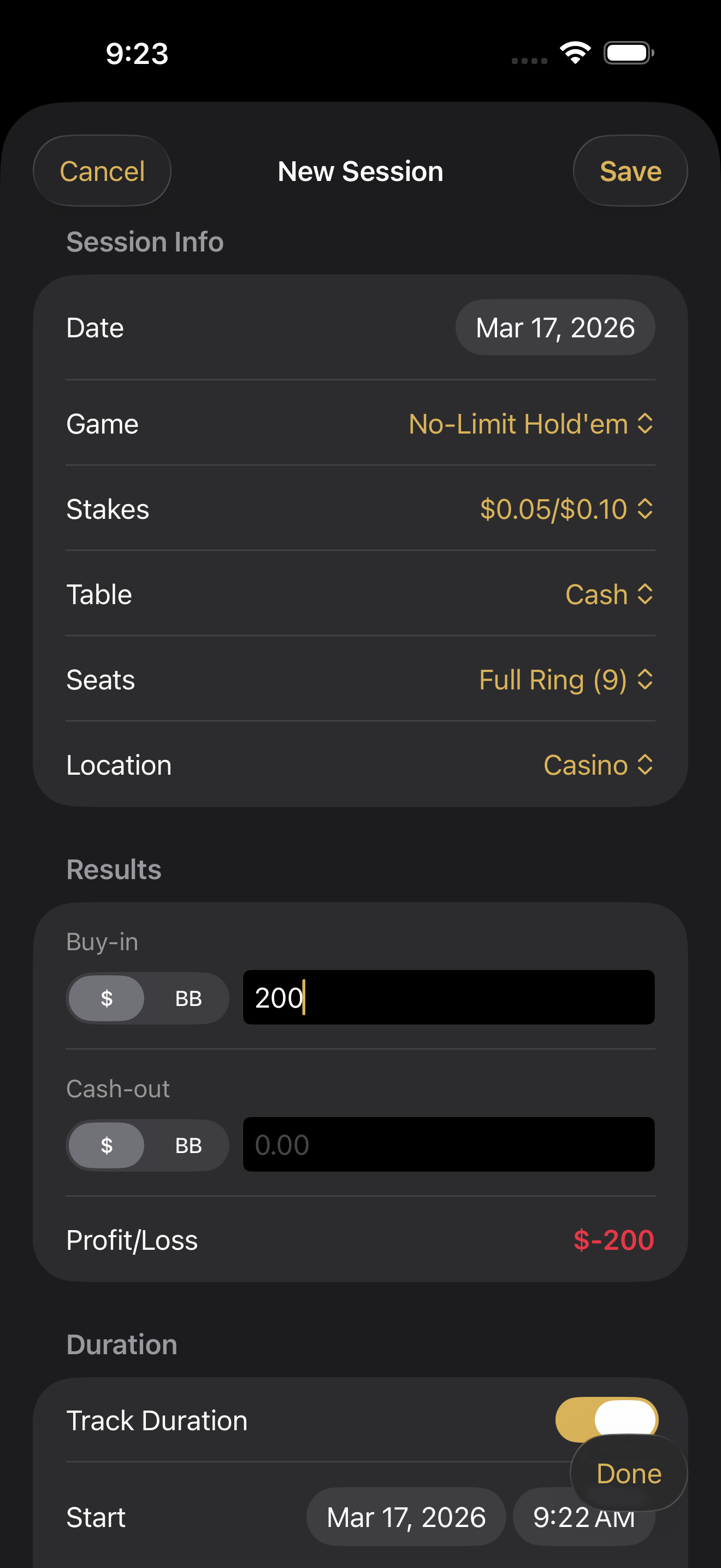 Felt Ledger — Track Your Edge gallery image