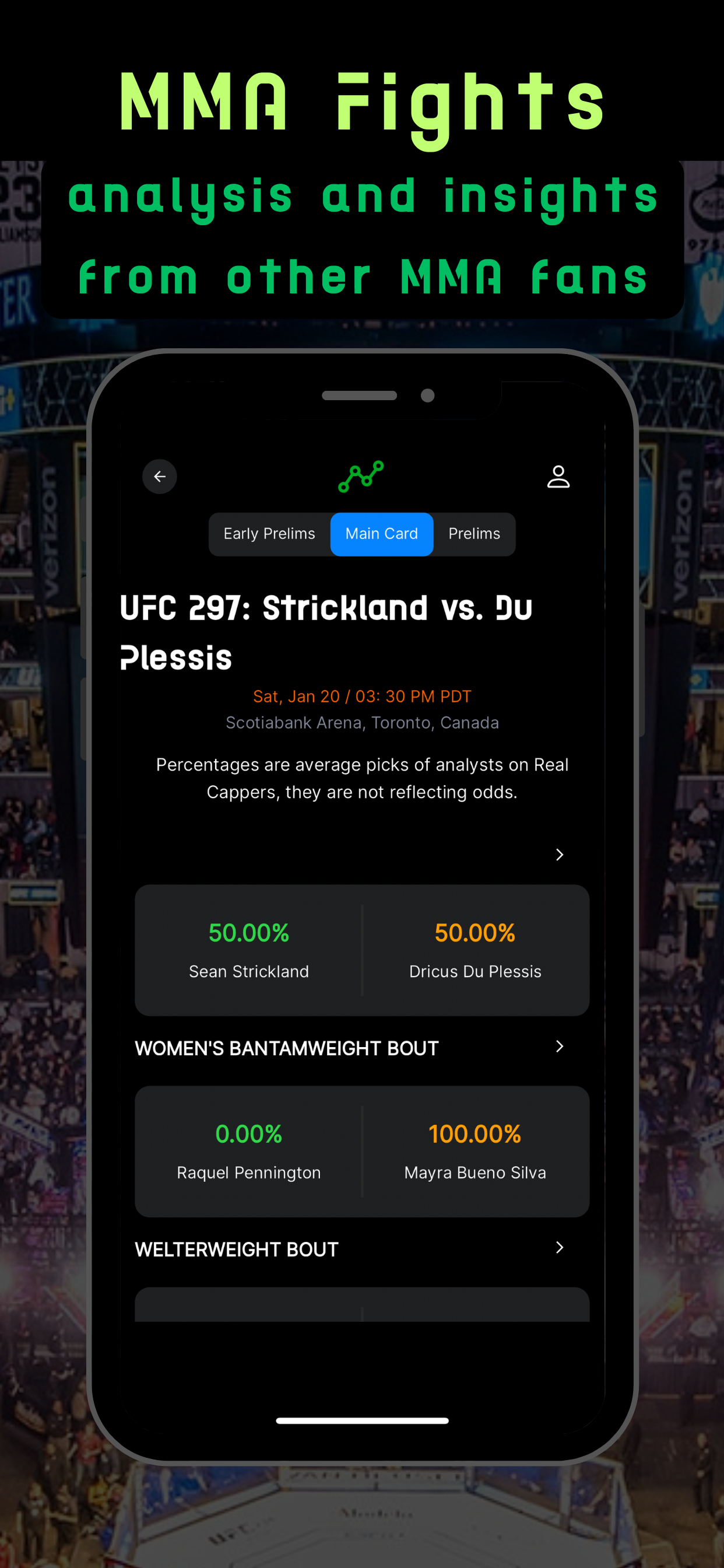 cappers จริง - UFC เลือกการทำนายและการวิเคราะห์การต่อสู้เข้าร่วมฟรี media 6