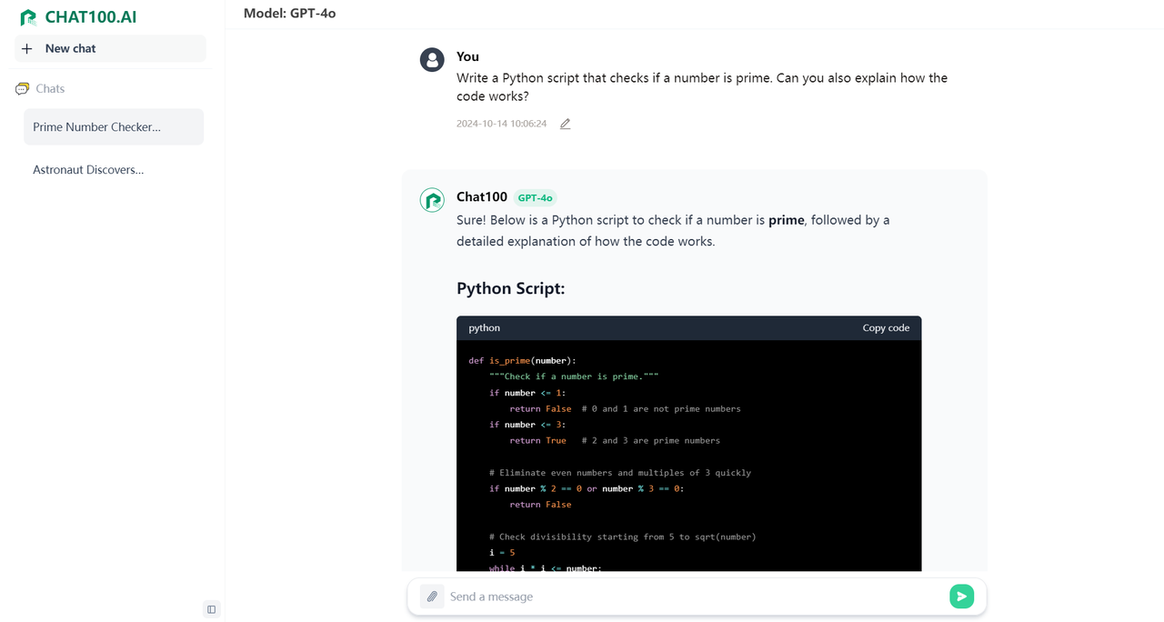 Chat100.ai media 3