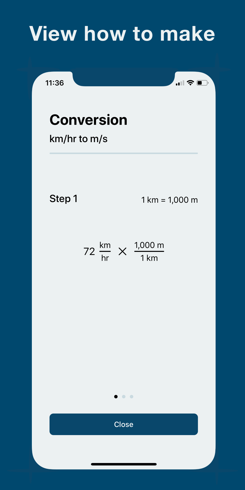 Conversion Factors gallery image