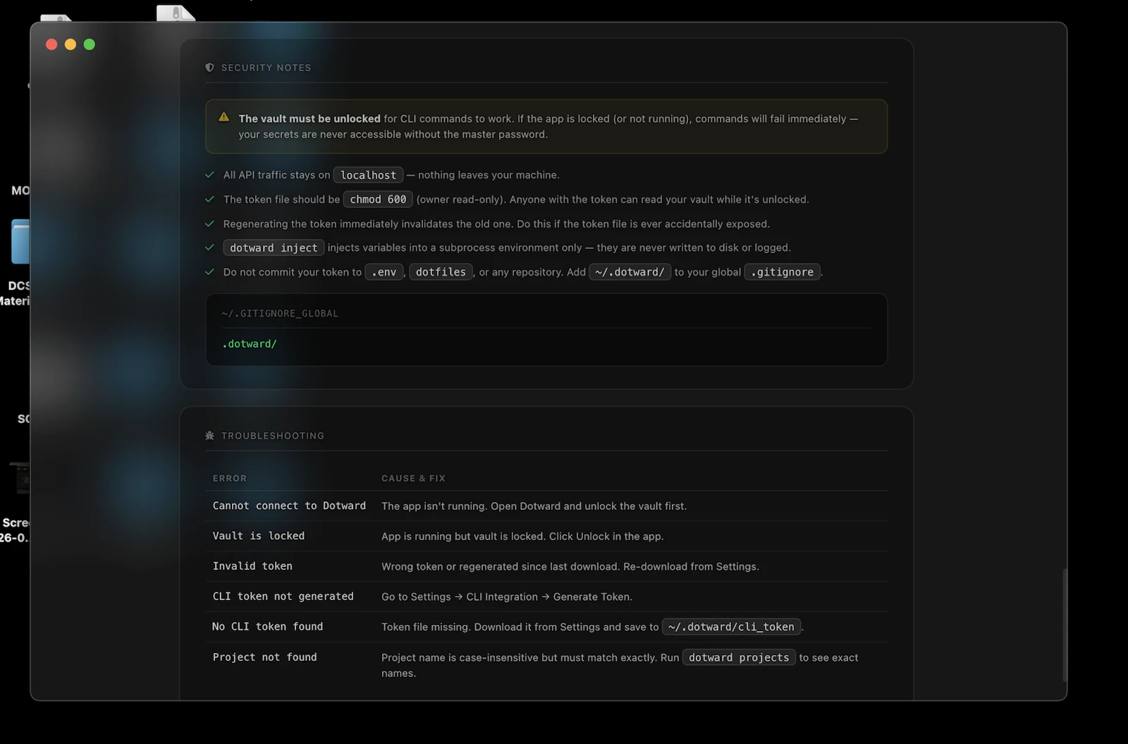 Dotward v1.8 screenshot 5