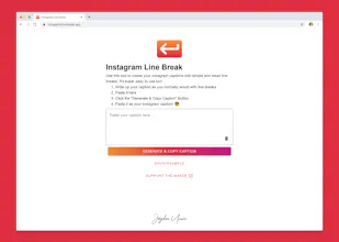 Instagram Line Break gallery image