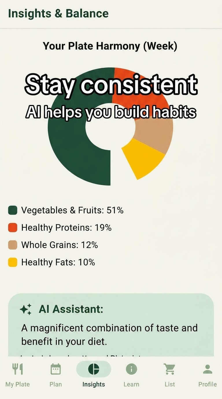 PlateHarmony: Healthy Eating gallery image