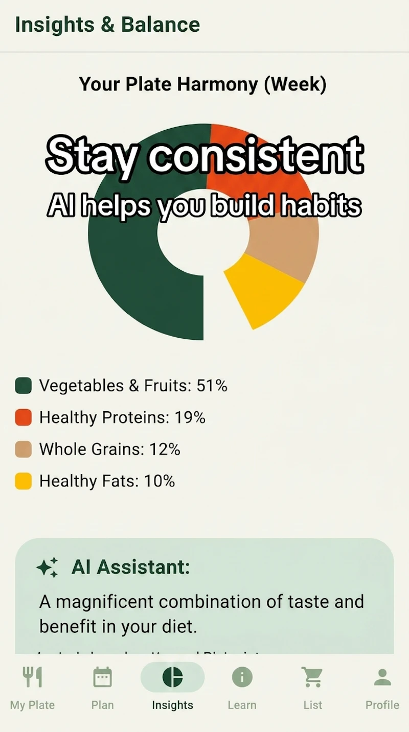 PlateHarmony: Healthy Eating screenshot 5