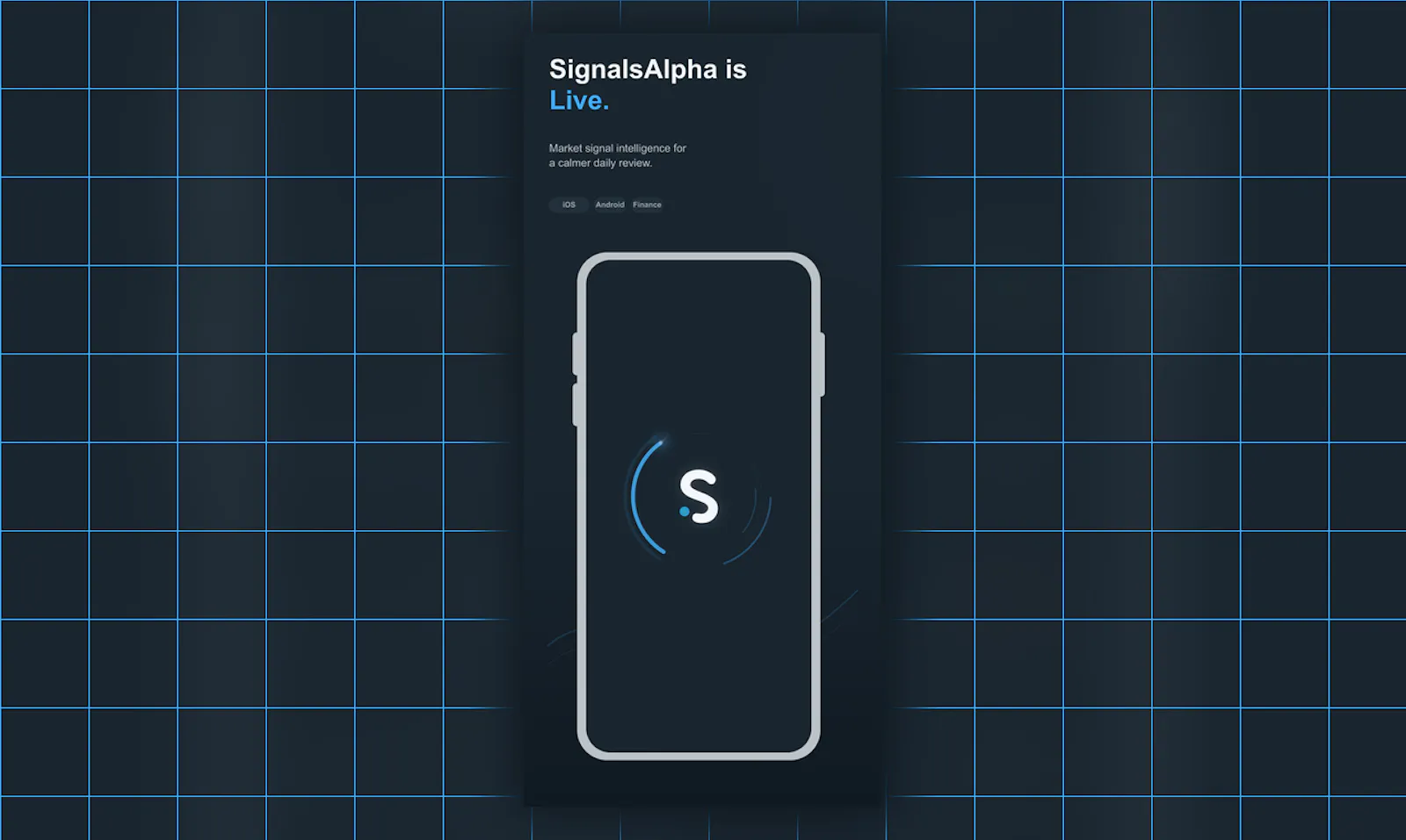 SignalsAlpha screenshot 1