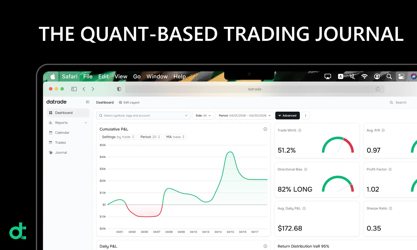Datrade screenshot 1