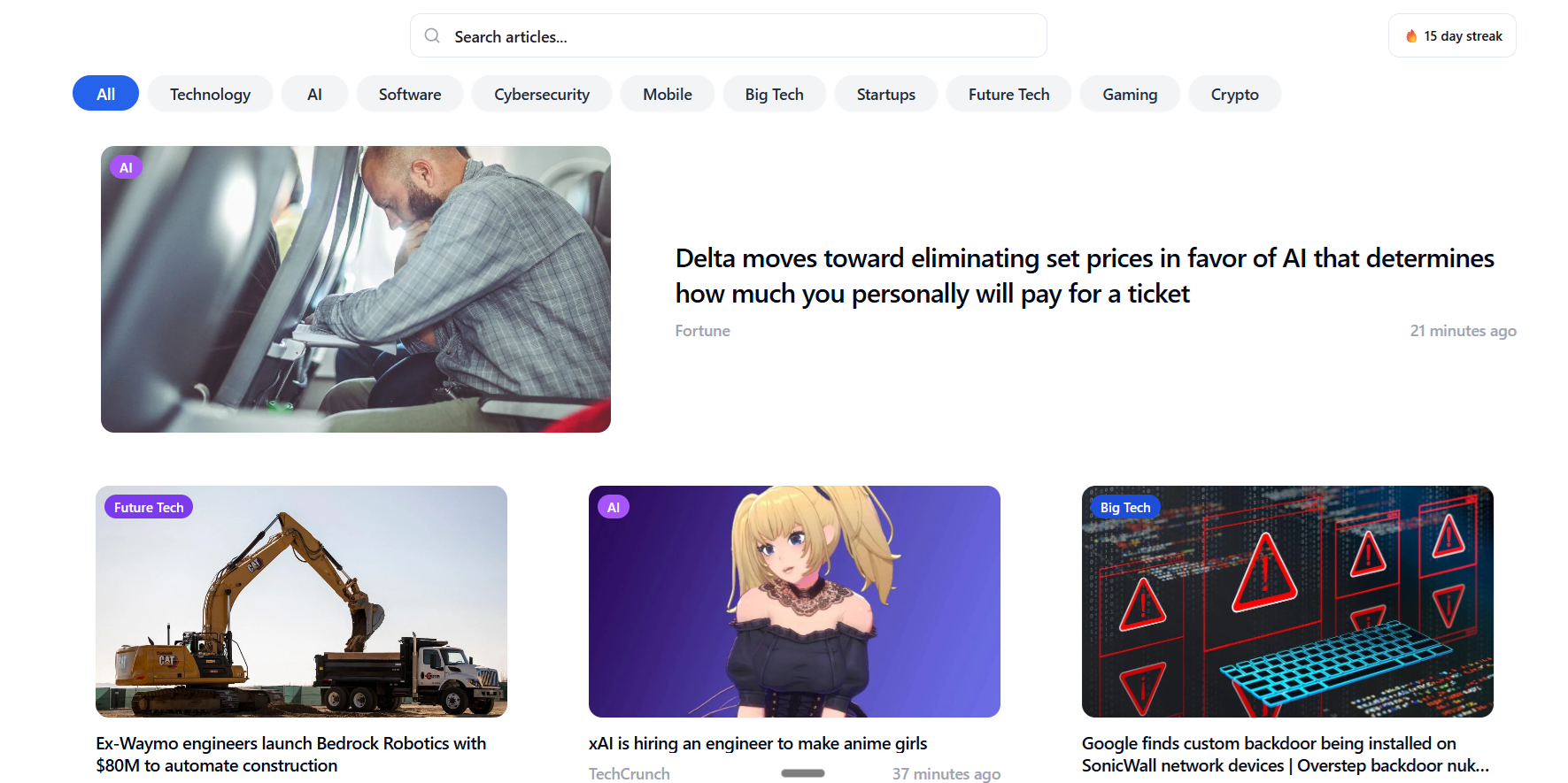 Trending In Tech - Free : The most shared technology articles of the day media 1