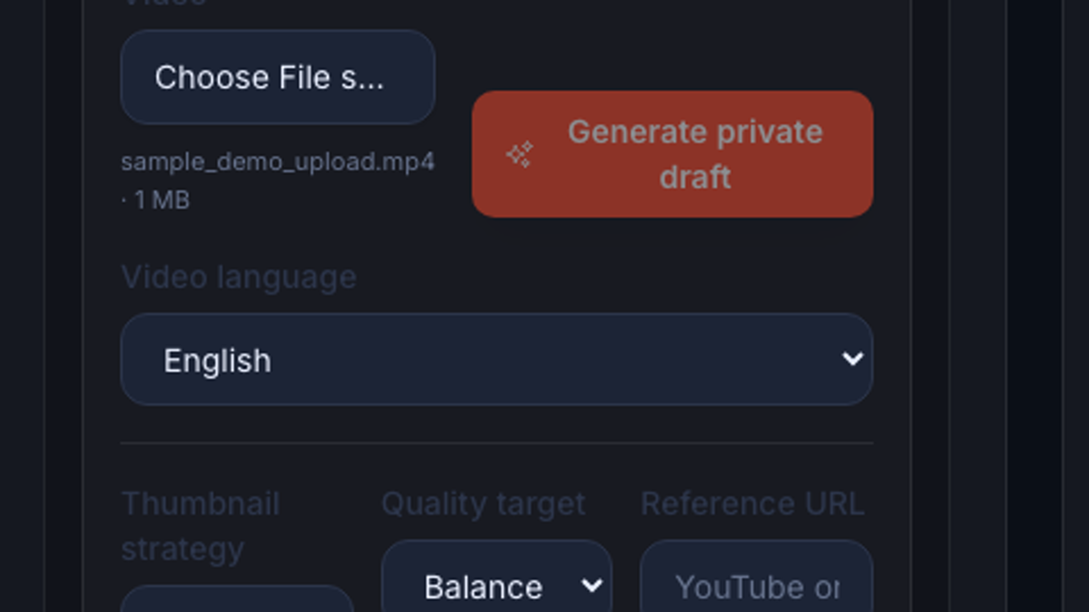 Blaze YouTube Agent gallery image