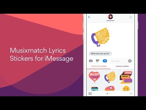 LyricsStickers™ for iMessage on iOS 10 gallery image
