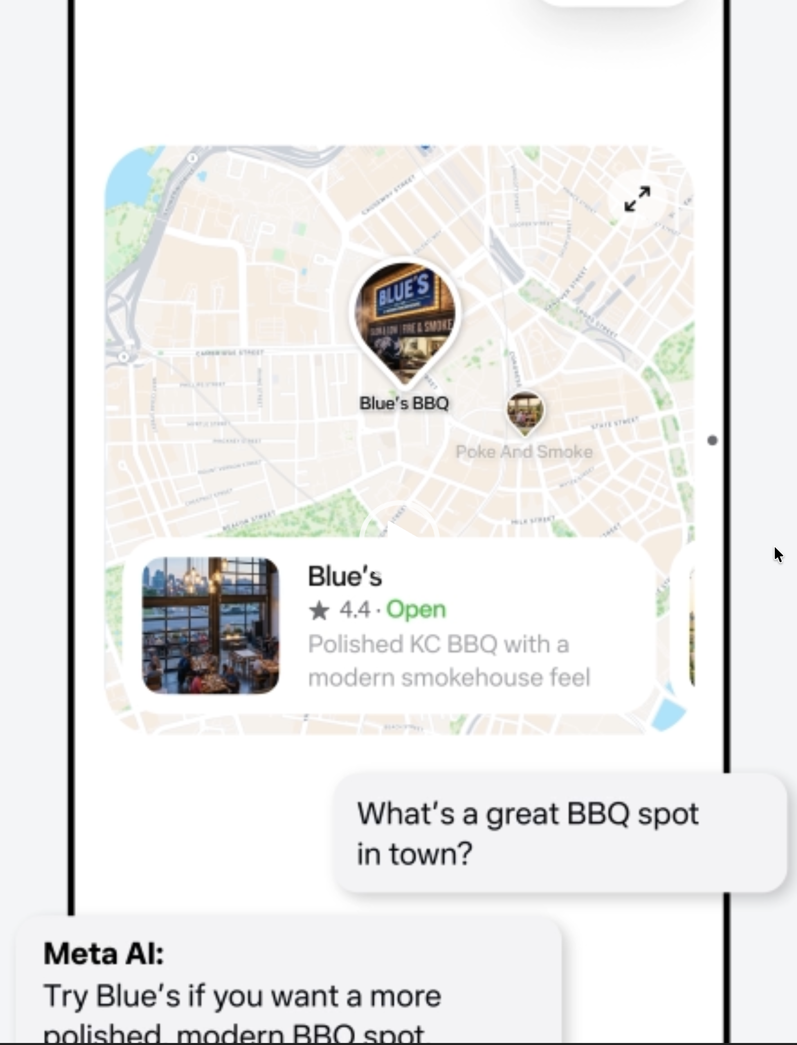 Meta AI Voice Conversations gallery image