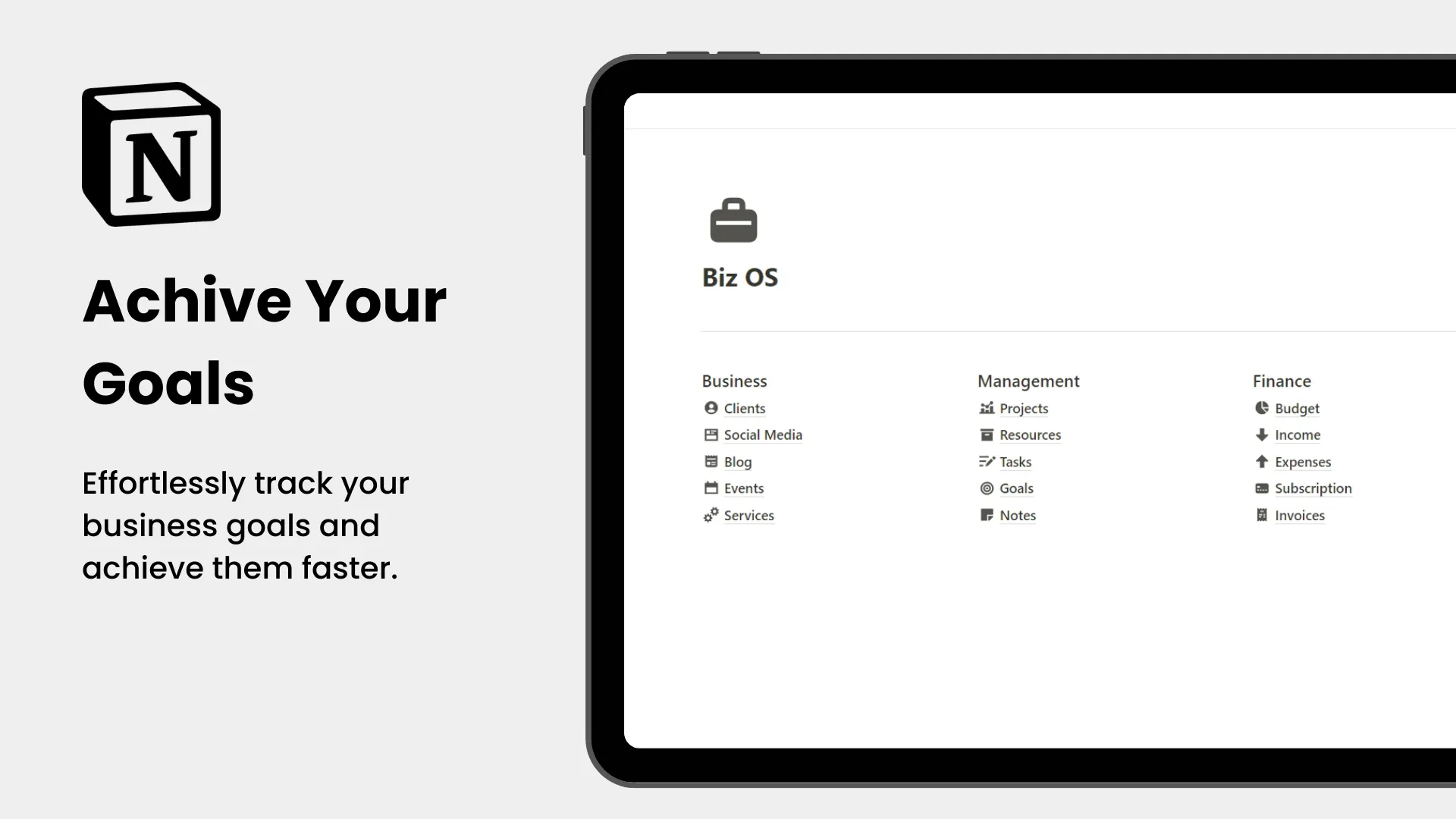 Biz OS gallery image
