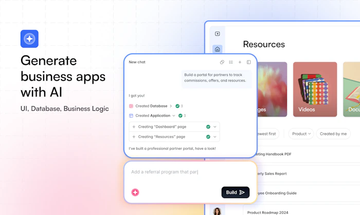 Softr AI Co-Builder产品图