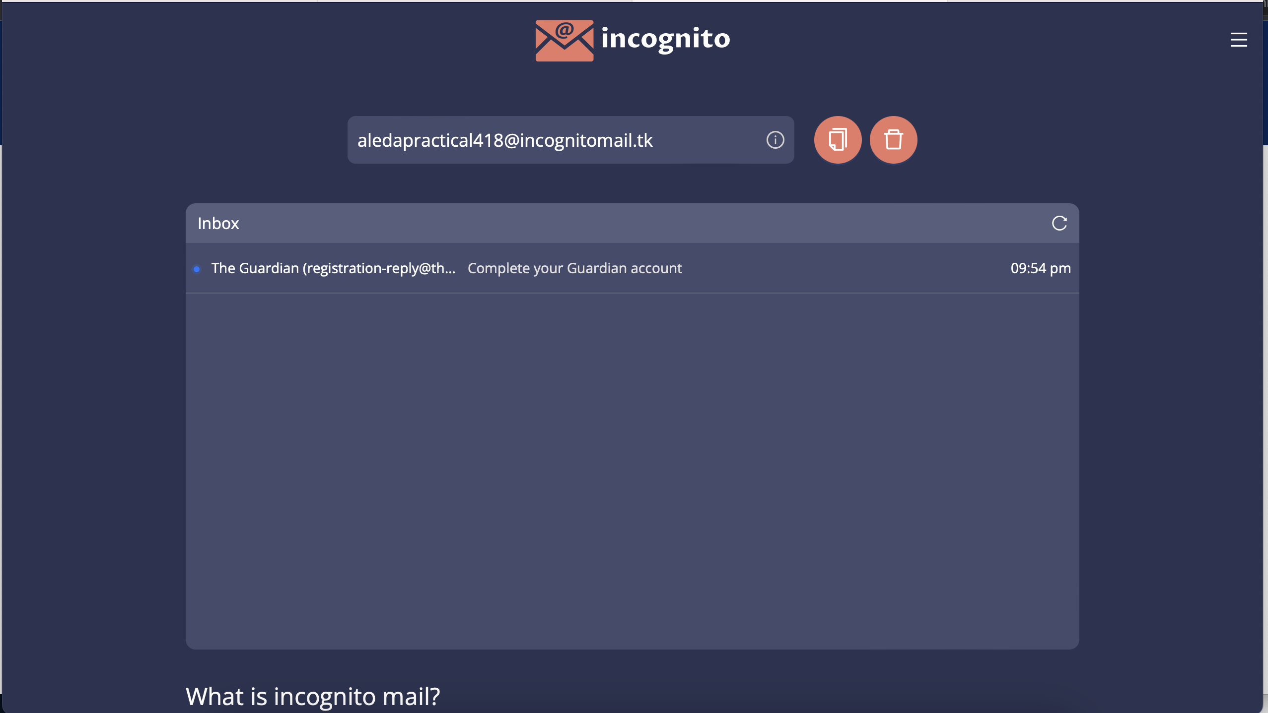 Gizli Posta - Geçici posta oluşturun ve spam'den özgür olun medya 1