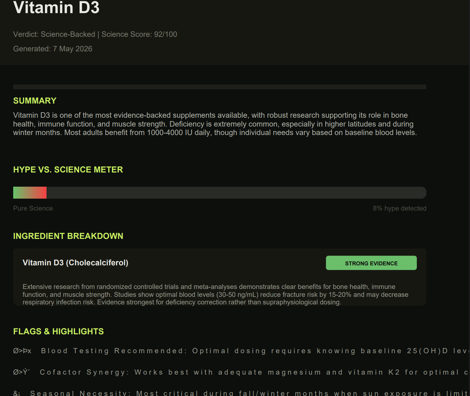 Supplement Truth  gallery image