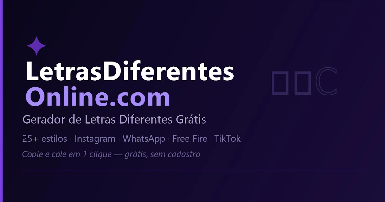 LetrasDiferentesOnline.com screenshot 1