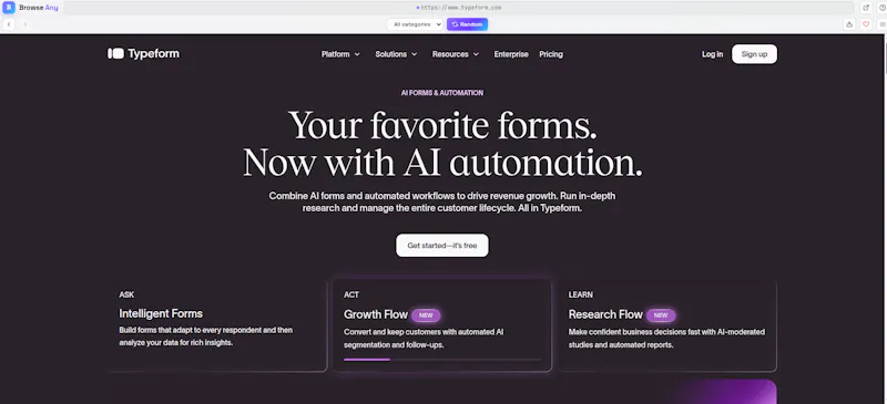 Browse Any screenshot 2