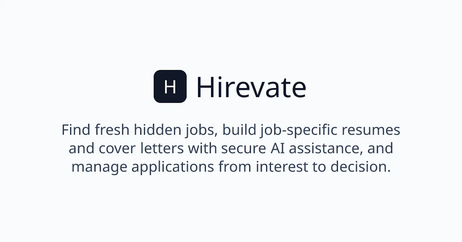 Hirevate screenshot 1