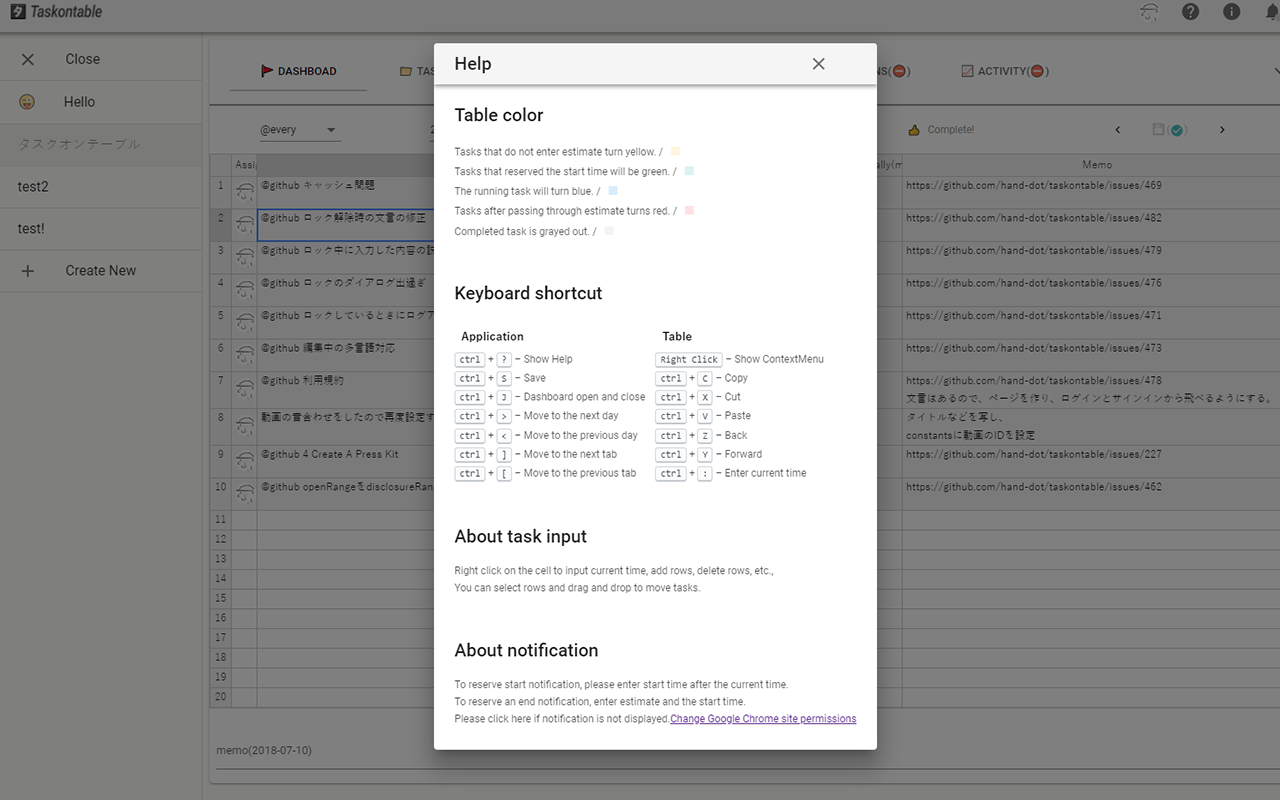 Taskontable for Chrome gallery image