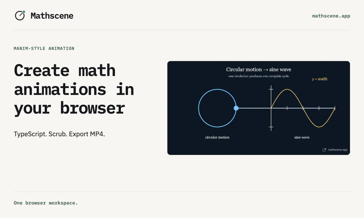 Mathscene gallery image