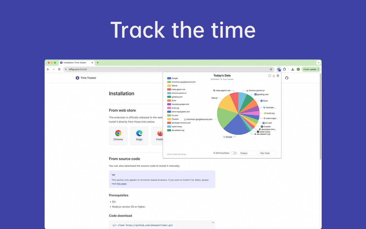 Time Tracker - Web Habit Builder gallery image