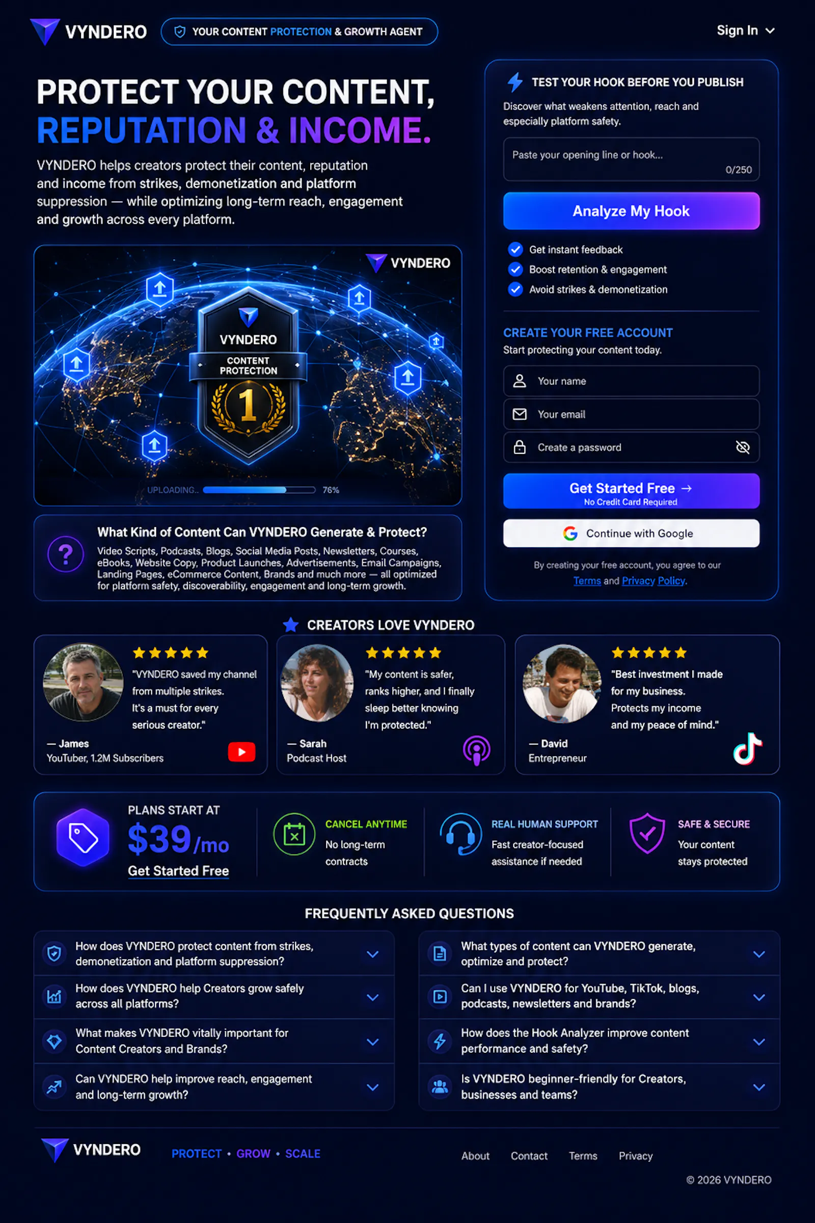 VYNDERO screenshot 4