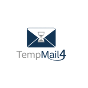 TempMail4 - Product Hunt launch logo and brand identity