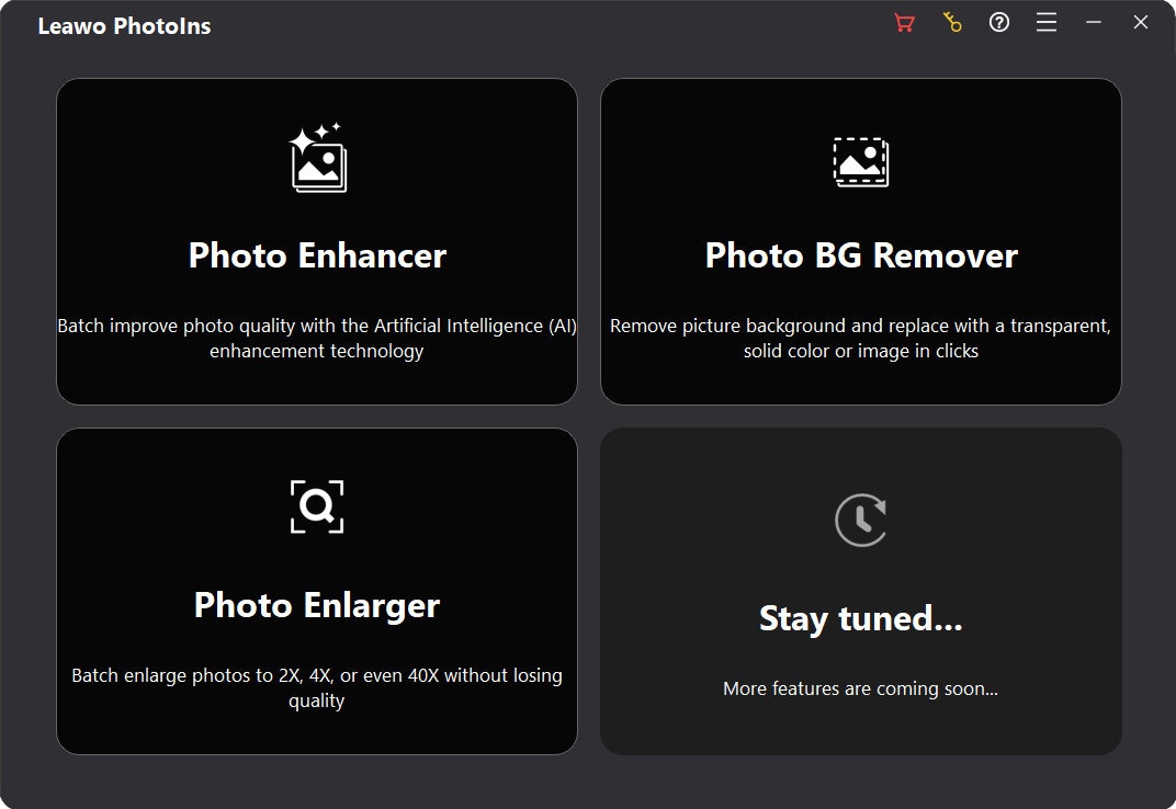 Leawo Photo Enhancer media 3