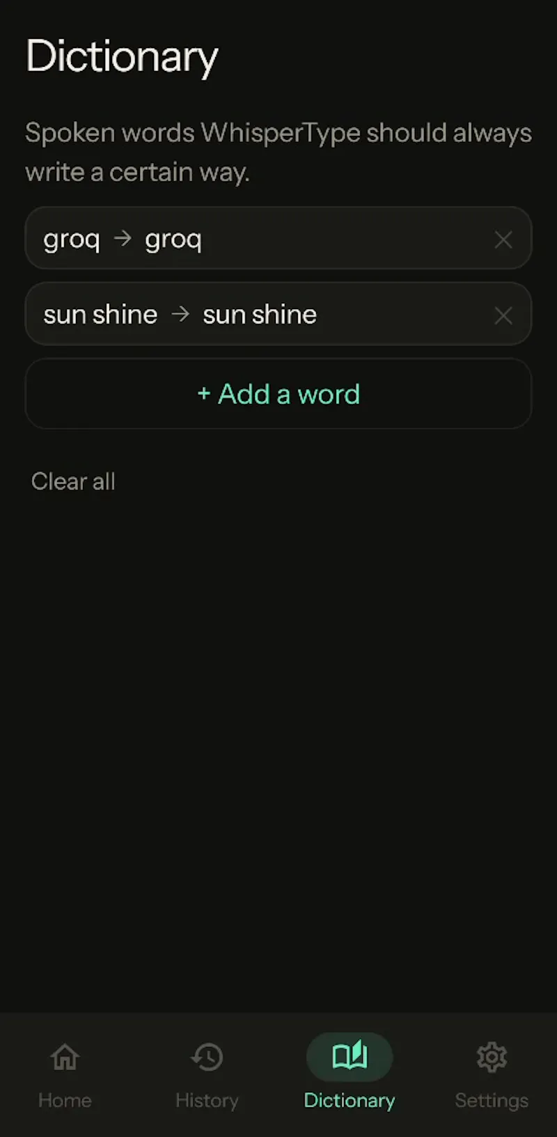 WhisperType screenshot 6
