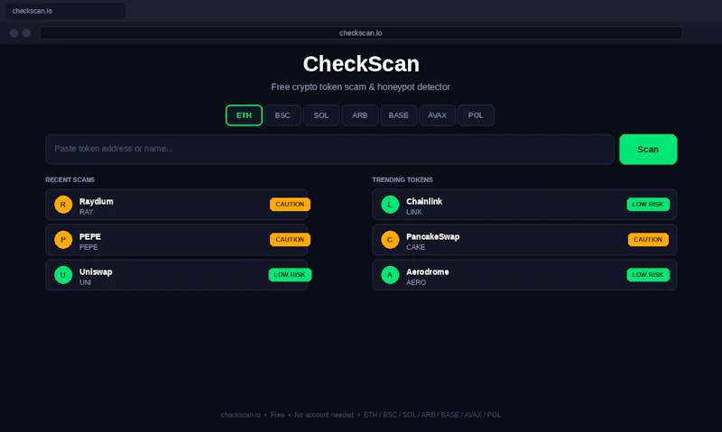 CheckScan  screenshot 1