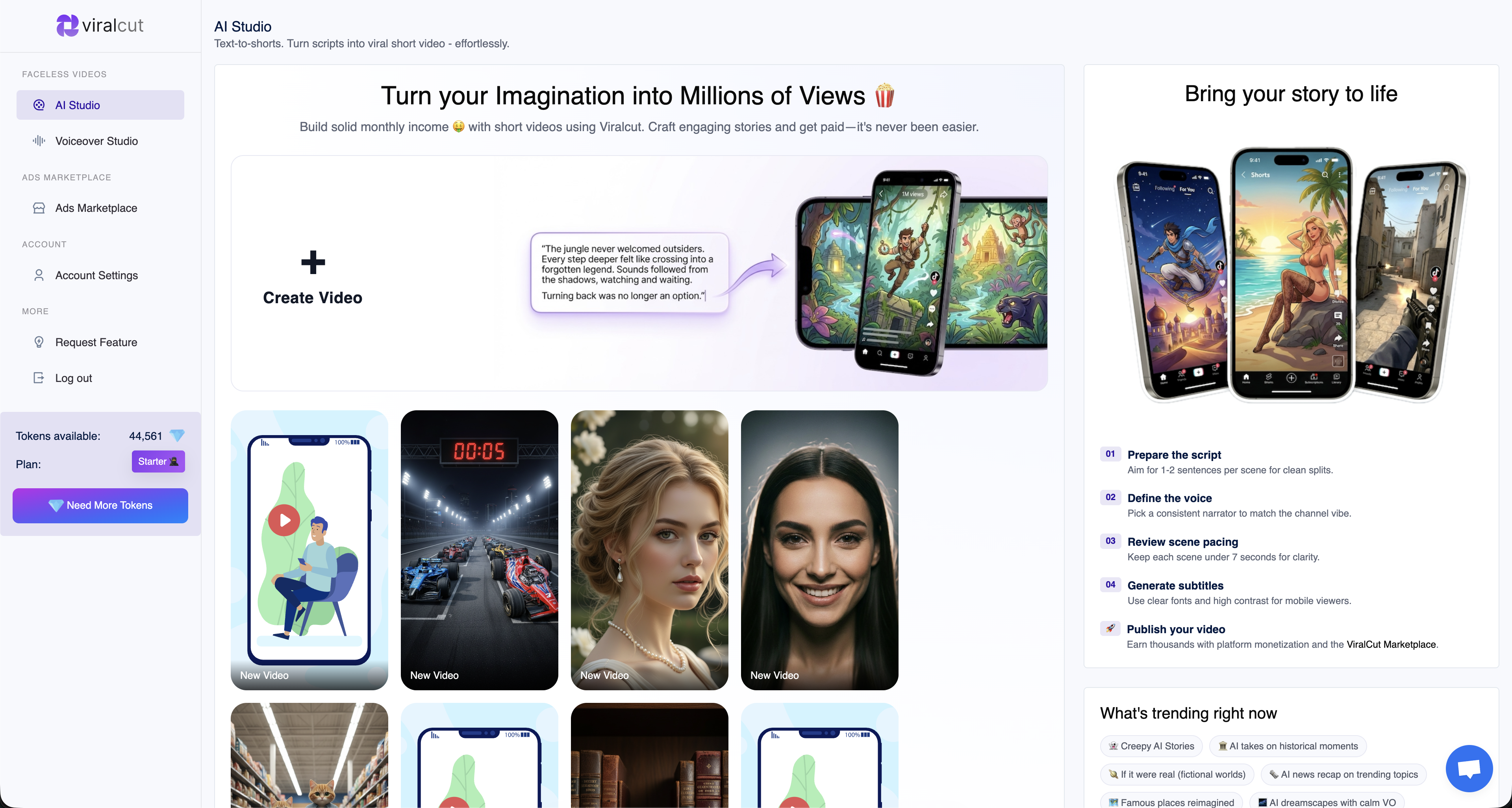 ViralCut.io gallery image