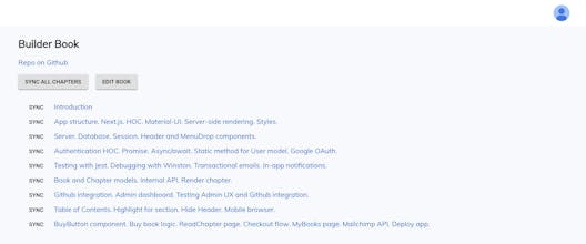 Builder Book: Open Source JS Web App gallery image