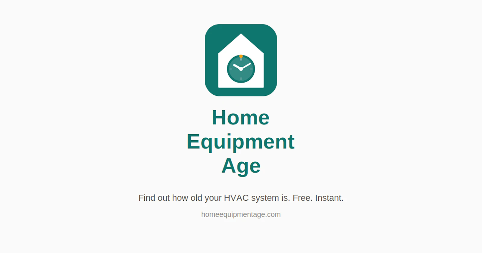 HomeEquipmentAge screenshot 1