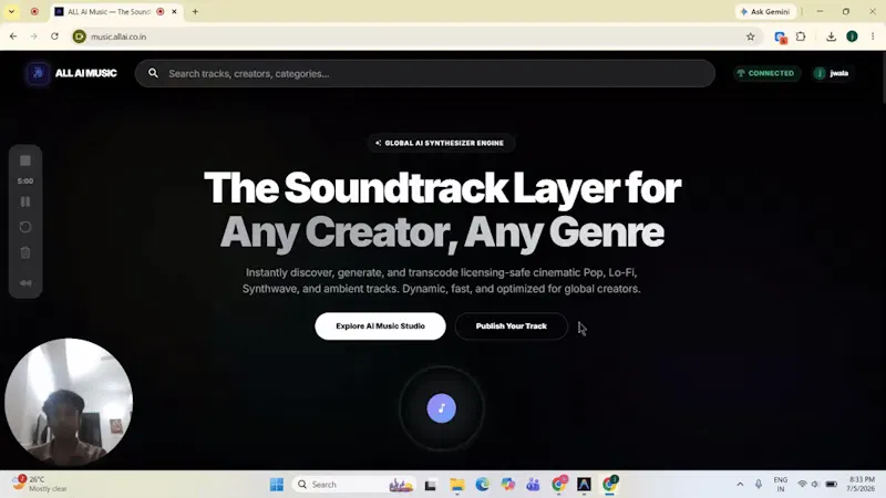 ALL AI Music screenshot 1 (video preview)