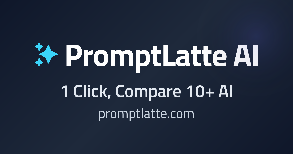 PromptLatte - Compare 10+ AI Answers gallery image