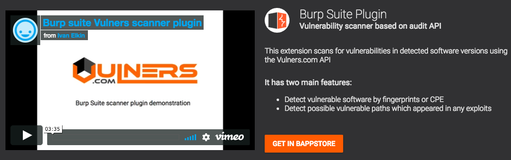 Vulners: complete security database gallery image