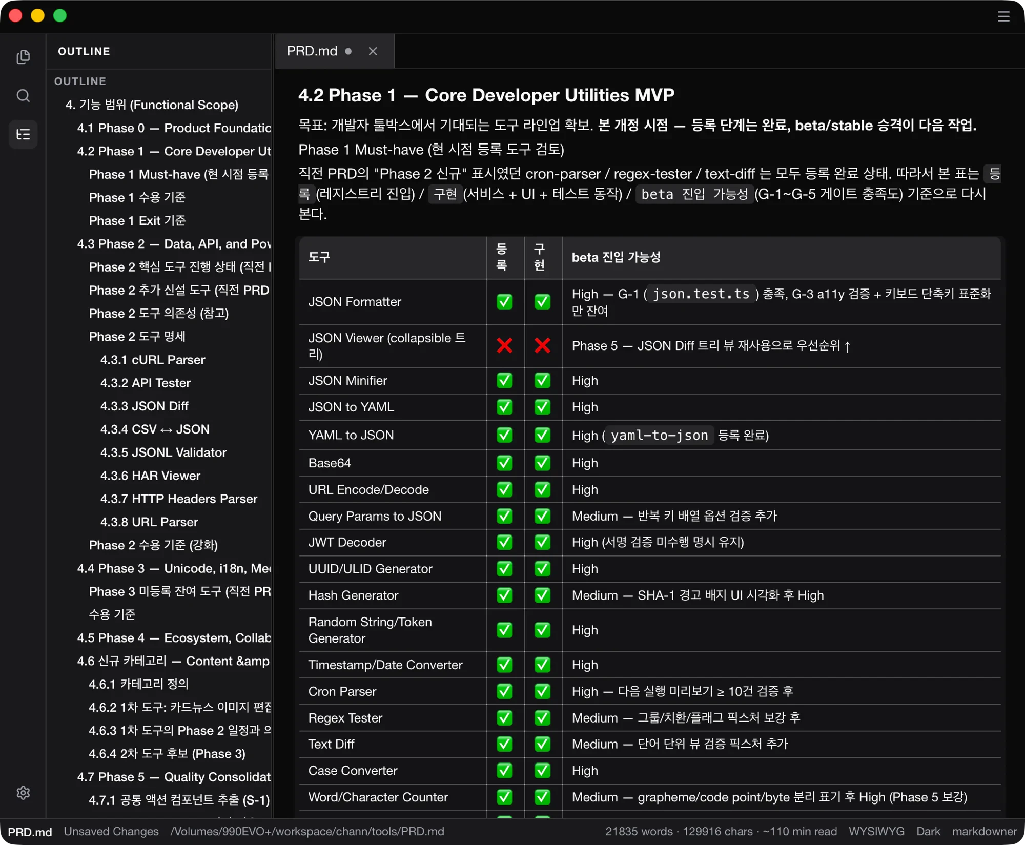 Markdowner 截图 2