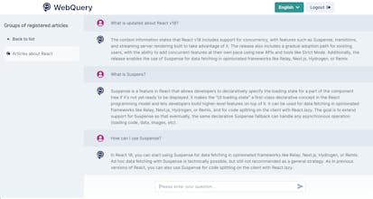 AI-Powered Web Exploration - WebQuery gallery image