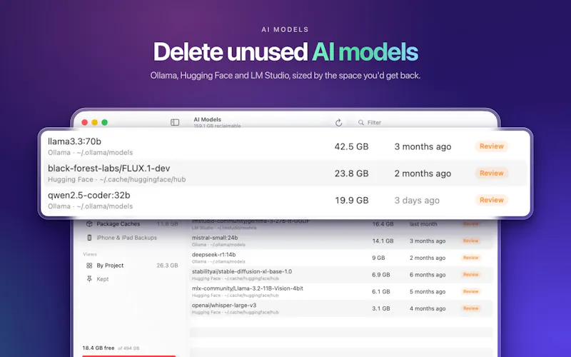 Storage Cleaner for Mac screenshot 3