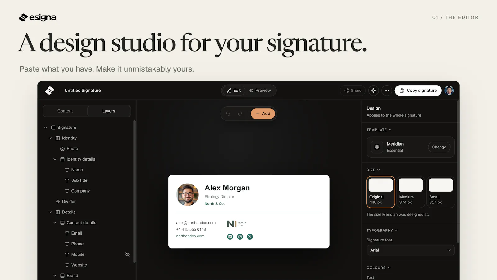 esigna screenshot 2