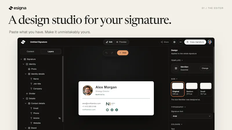 esigna screenshot 2