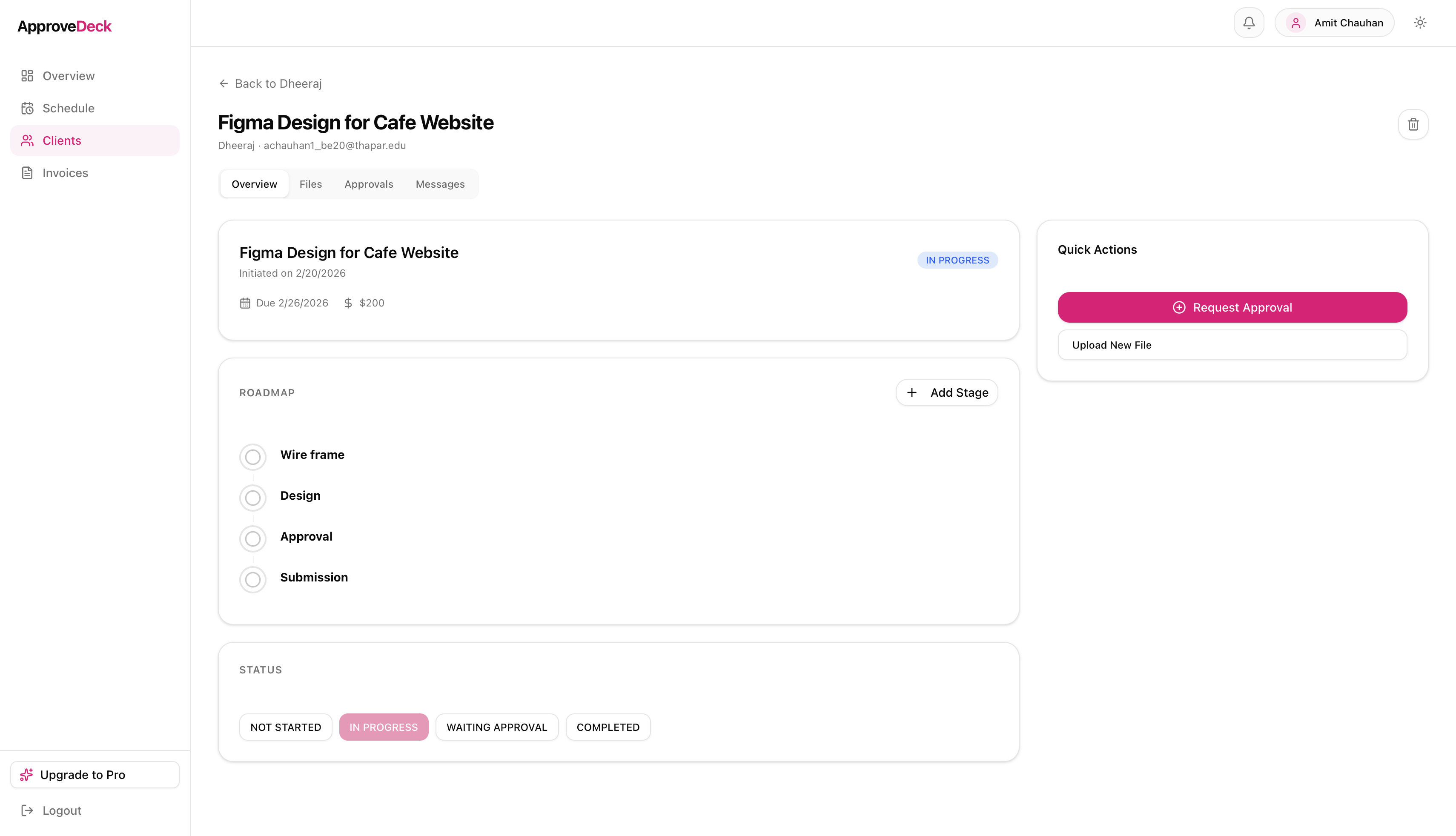 ApproveDeck - Screenshot 3 showing product features and functionality