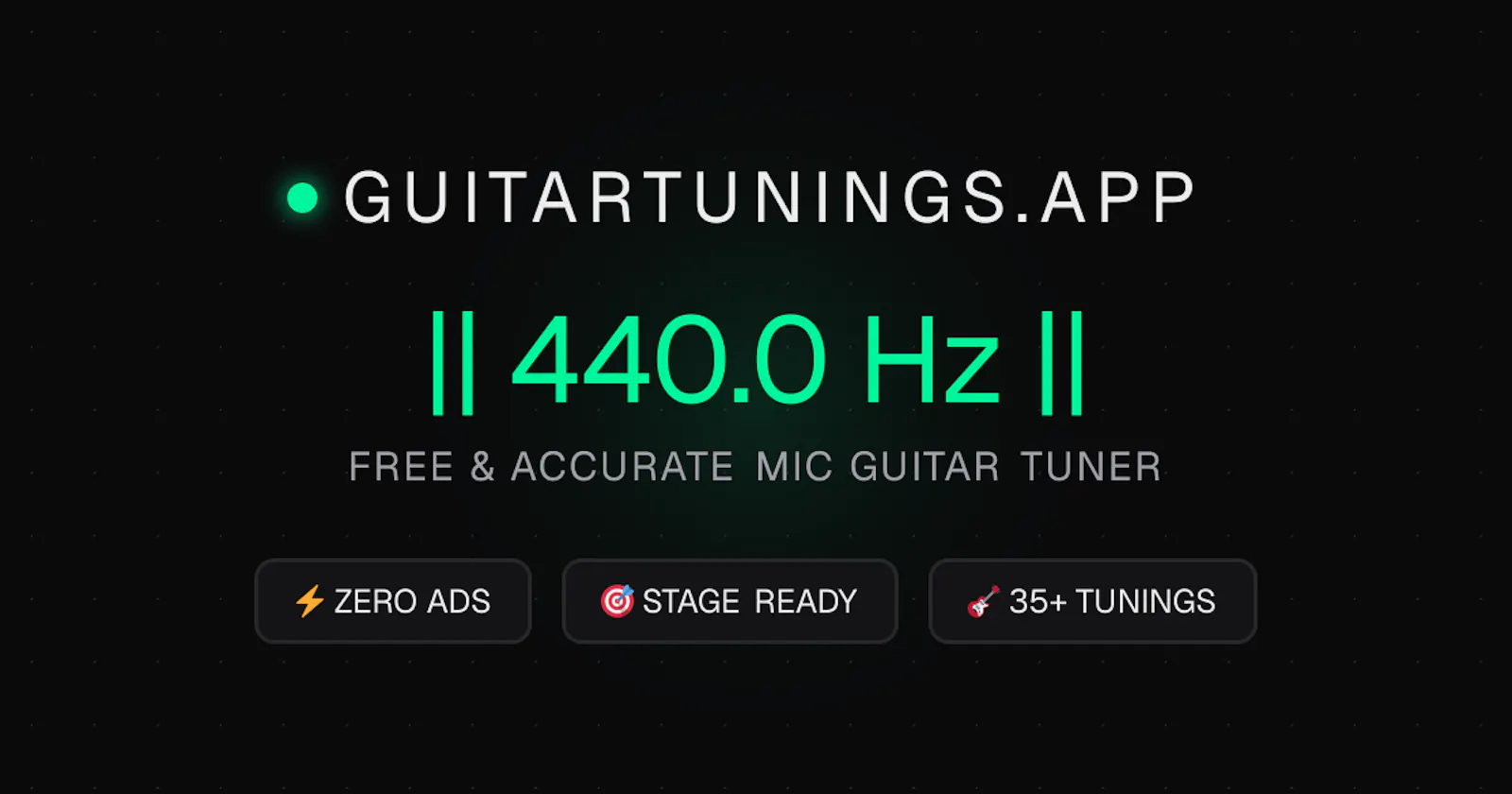 GUITARTUNINGS screenshot 1