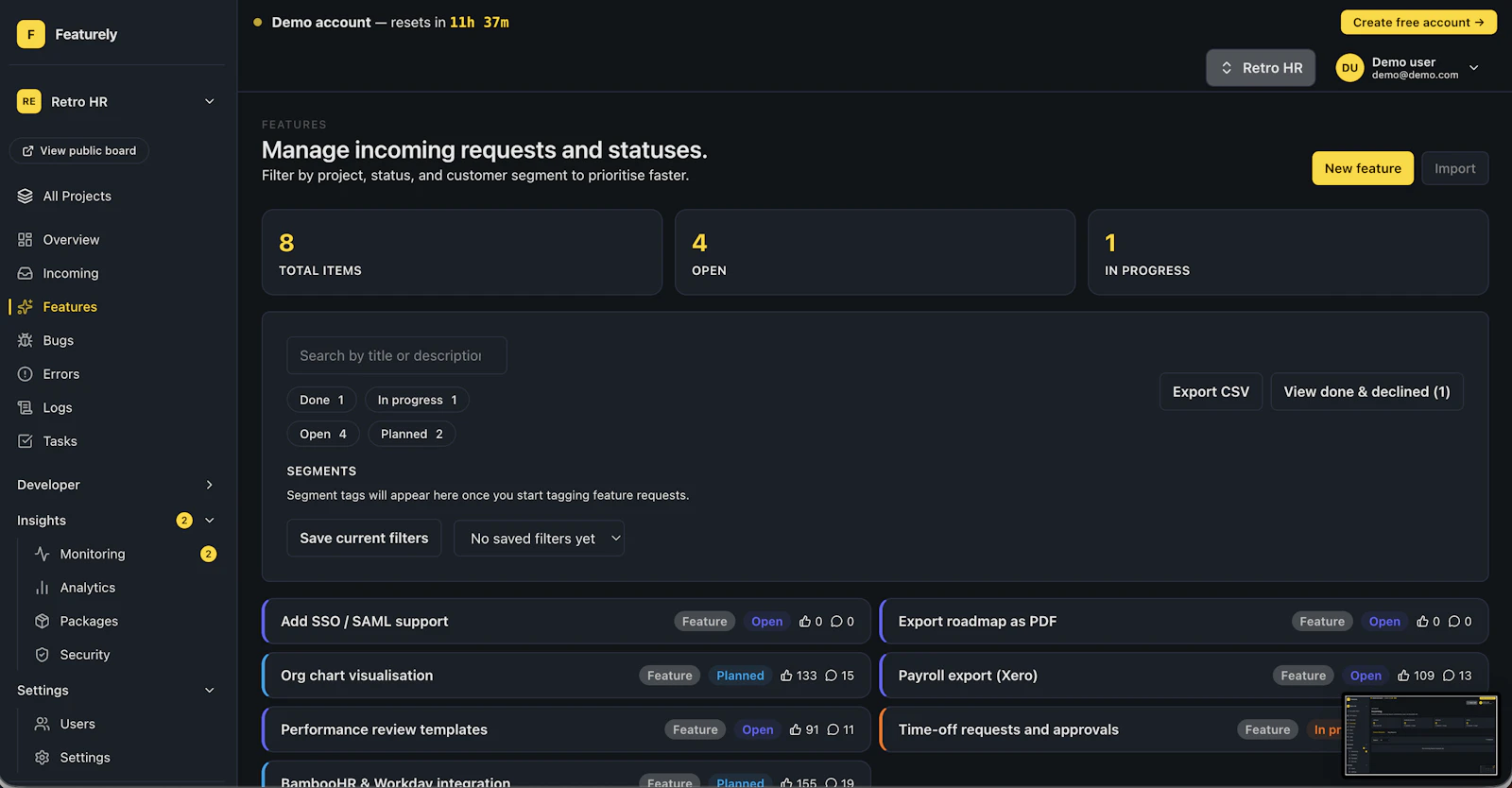 Featurely screenshot 5
