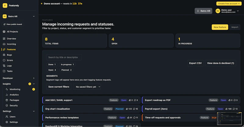 Featurely screenshot 5